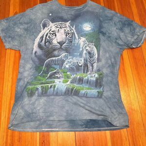 Liquid-blue Men's multi T-shirt